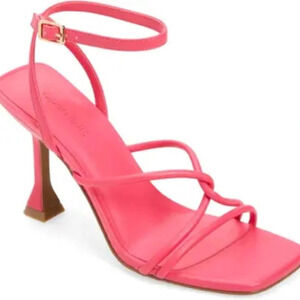 Open edit Rachel Sandal in hot pink Size: 9